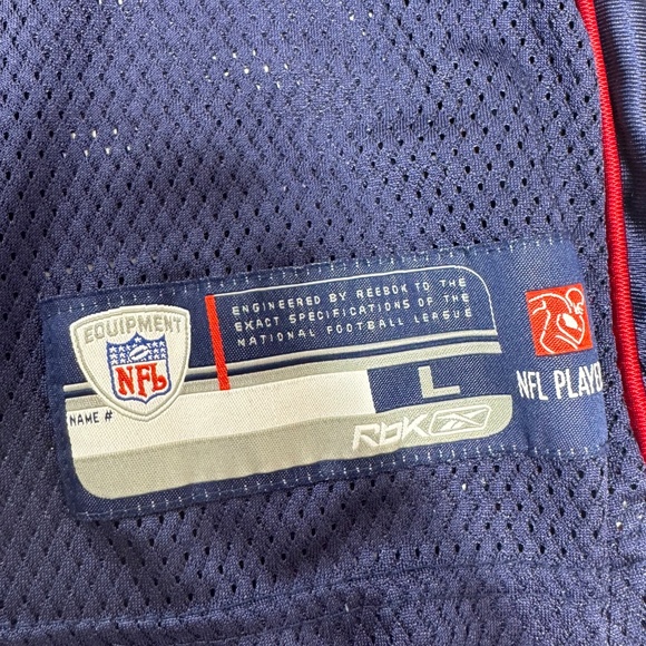 Reebook NFL Randy Moss New England Patriots Shirt - Size L. - Picture 4 of 16